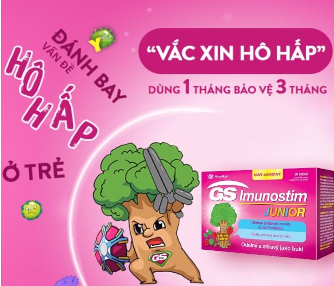 Viên ngậm tăng đề kháng GreenSwan GS Imunostim Junior