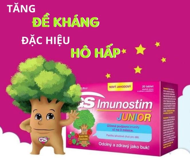 Viên ngậm tăng đề kháng GreenSwan GS Imunostim Junior