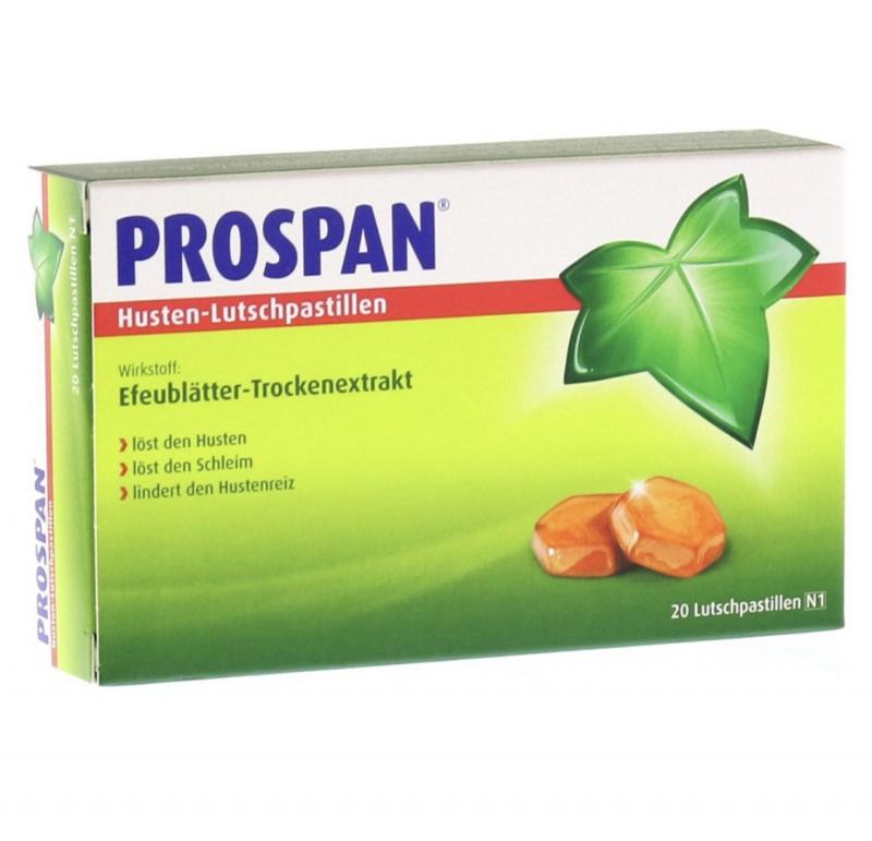 Viên ngậm trị đau họng Prospan