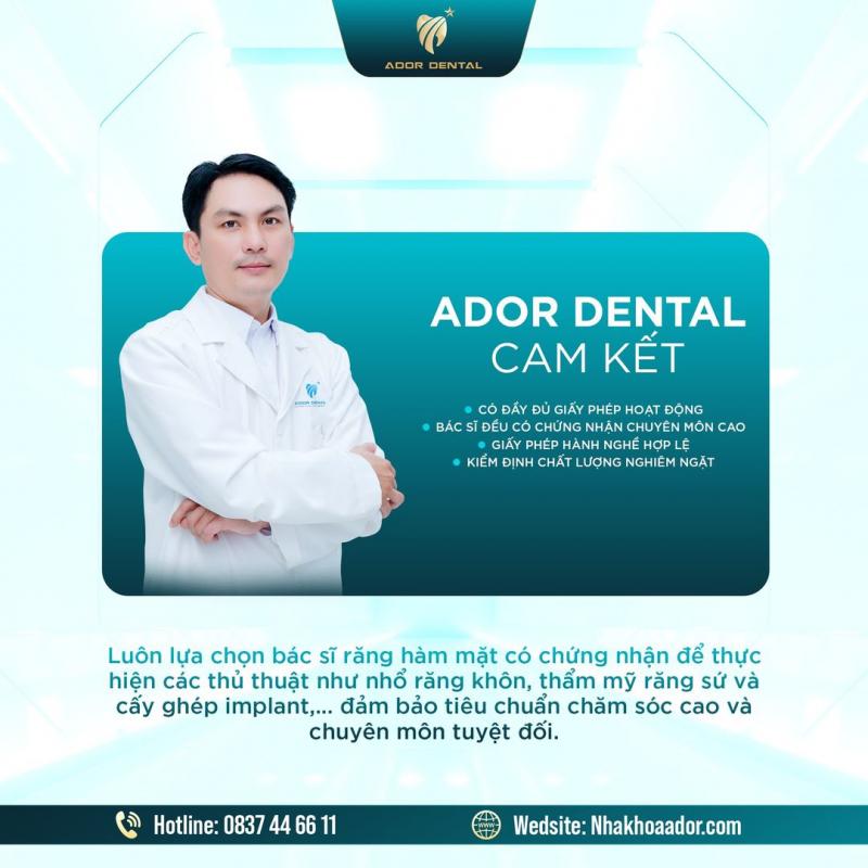 Viện Nha Khoa Thẩm Mỹ Ador Dental