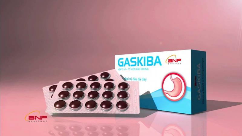 Gaskiba - Viên nhai trị đau dạ dày từ thảo dược tự nhiên