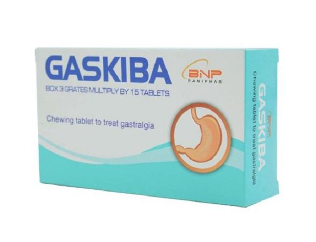 Viên nhai trị đau dạ dày Gaskiba