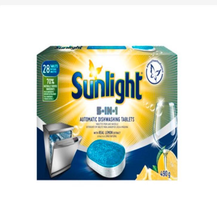 Viên rửa chén Sunlight 5 in 1