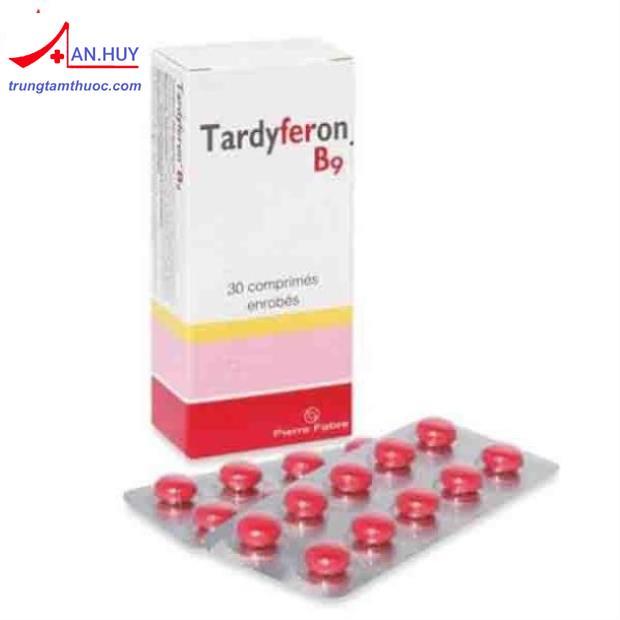 Viên sắt Tardyferon B9