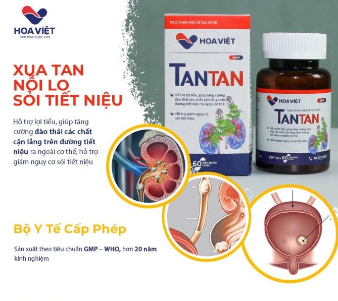 Viên sỏi Tan Tan Hoa Việt