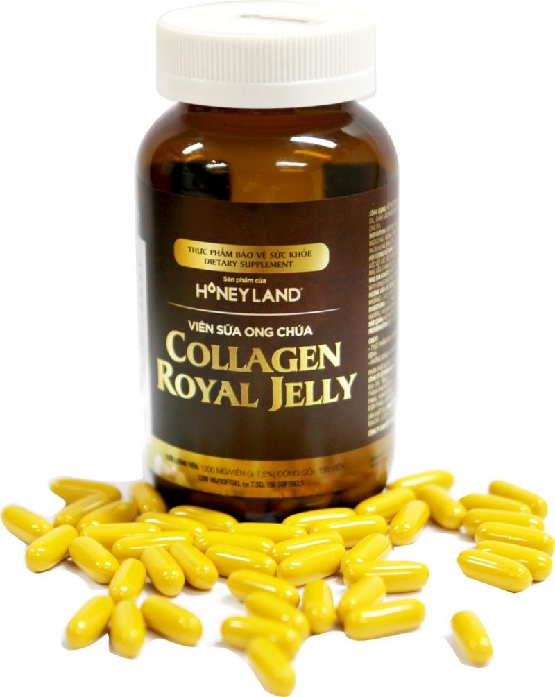 Viên sữa ong chúa collagen Royal Jelly Honeyland
