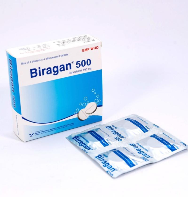 Viên sủi Biragan