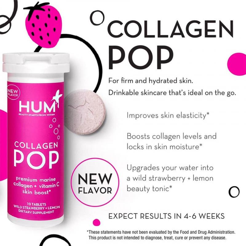 Viên sủi bổ sung collagen Hum Collagen Pop