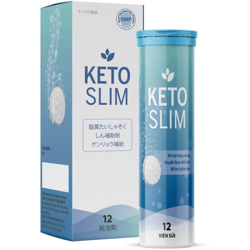 Viên sủi hỗ trợ giảm cân Keto Slim