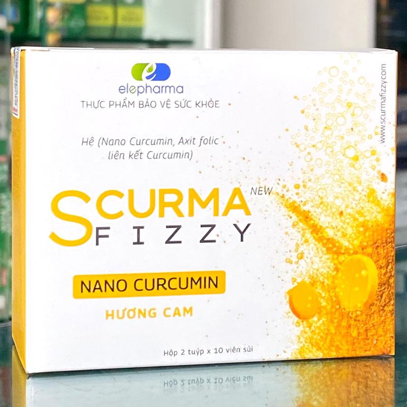 Viên sủi Nano Curcumin SCurma Fizzy