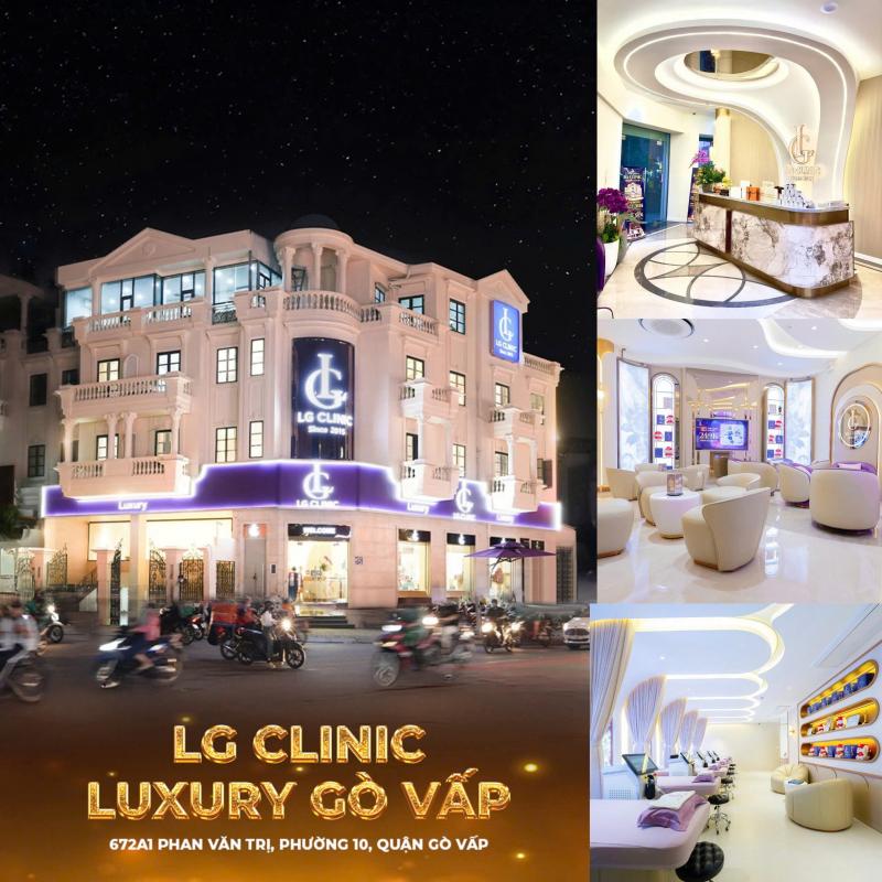 Không gian làm đẹp Luxury chuẩn 5 sao tại Viện thẩm mỹ LG Clinic chi nhánh Gò Vấp