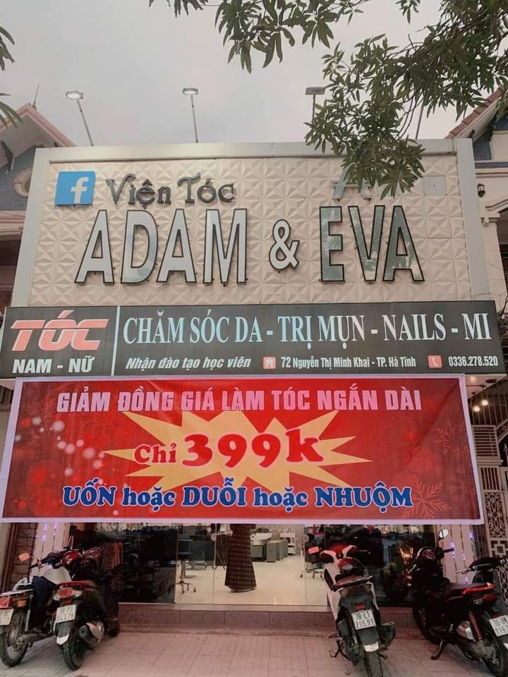 Viện Tóc – Nail - Phun Xăm : Adam & Eva