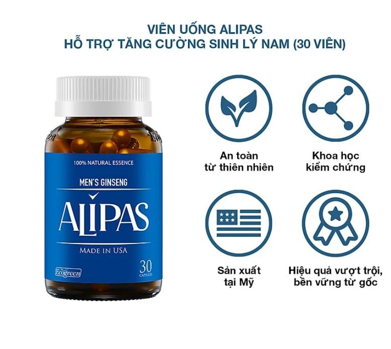 Viên uống  Alipas tăng cường sinh lý nam