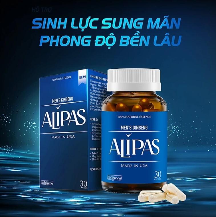 Viên uống  Alipas tăng cường sinh lý nam