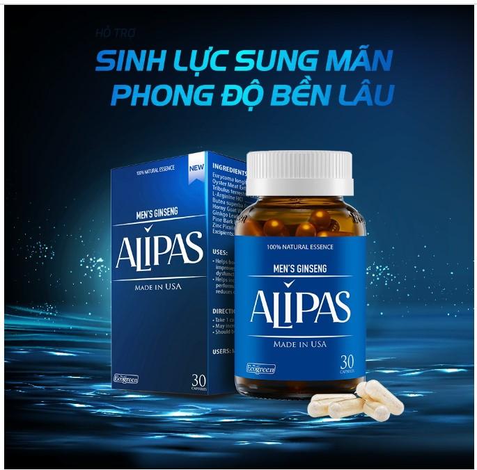 Viên uống ALIPAS tăng cường sinh lý nam (30 viên)