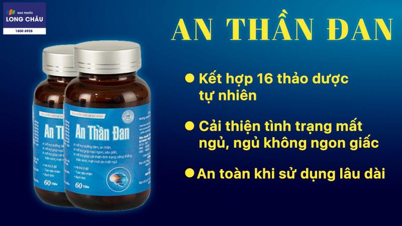 Viên uống An Thần Đan Bigfa (Hộp 60 Viên)