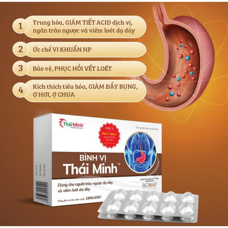 Viên uống bình vị Thái Minh