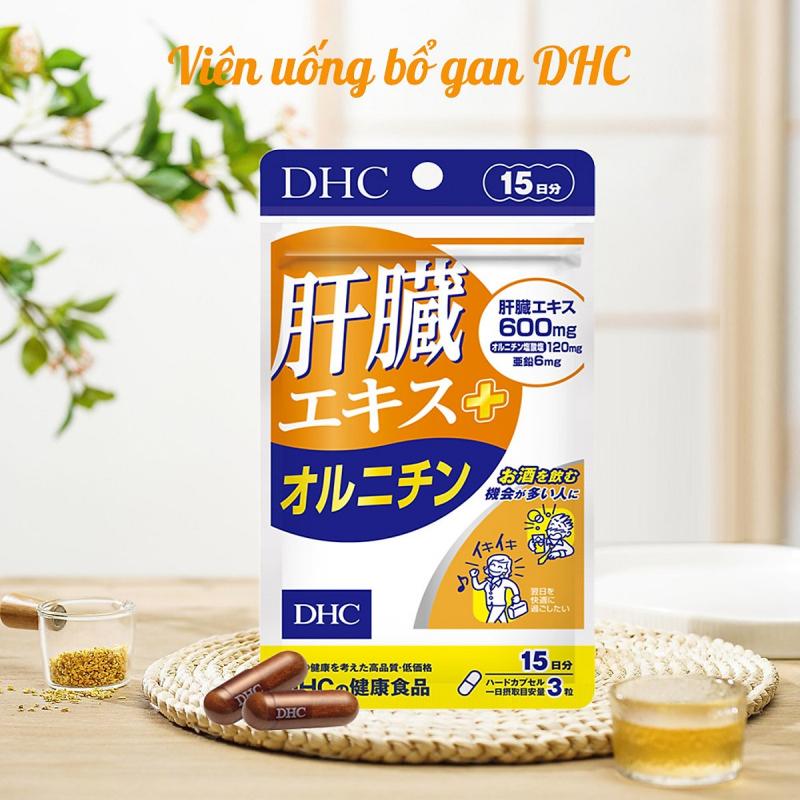 Viên uống bổ gan DHC Liver Essence + Ornithine