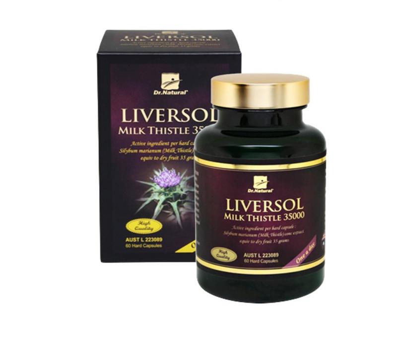 Viên uống bổ gan Dr.Natural LiverSol Milk Thistle