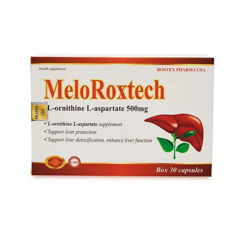 Viên uống bổ gan Meloroxtech L-ornithine L-aspartate