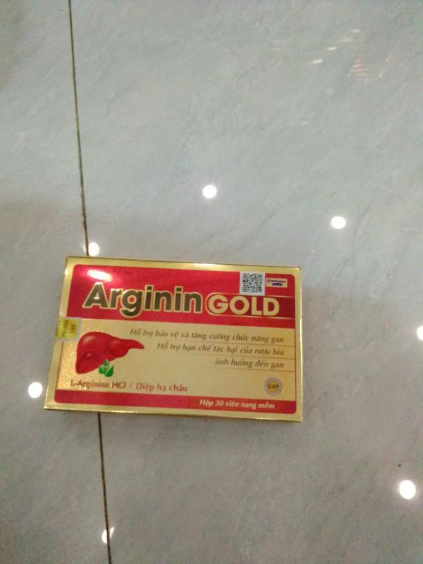 Viên uống bổ gan thảo dược Arginin Gold HDPHARMA