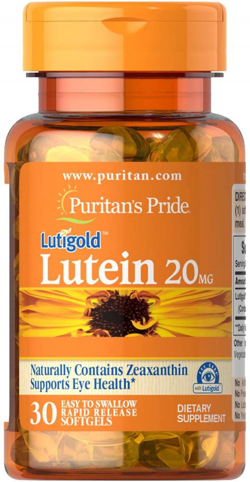 Viên uống bổ mắt Luitigold Lutein 20mg 120 viên Puritan's Pride