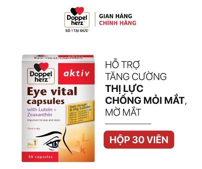 Viên uống bổ mắt, tăng cường thị lực Doppelherz Eye Vital Capsules