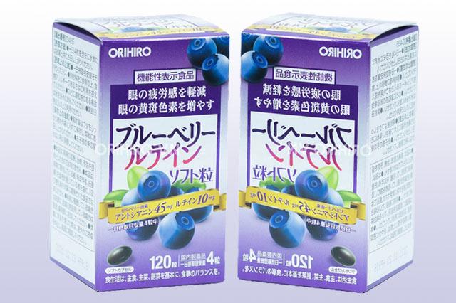 Viên uống bổ mắt việt quất Blueberry Orihiro