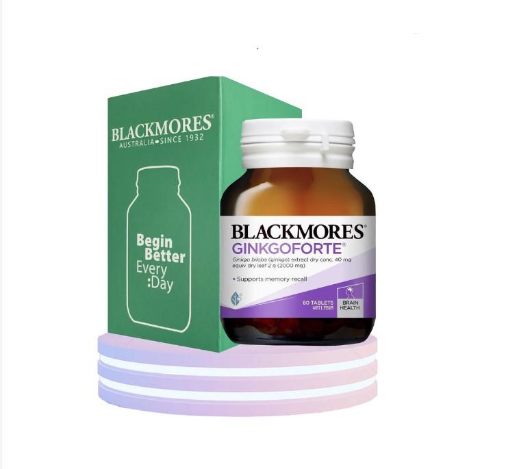 Viên uống bổ não, giảm thiểu căng thẳng Ginkgoforte Blackmores