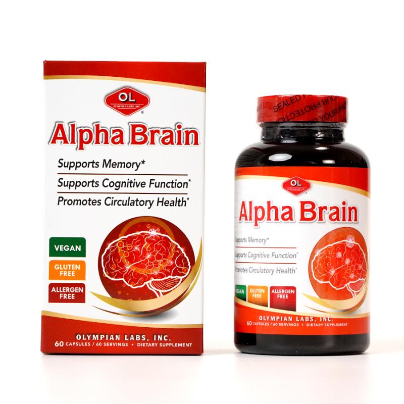 Viên uống bổ não Olympian Labs Alpha Brain