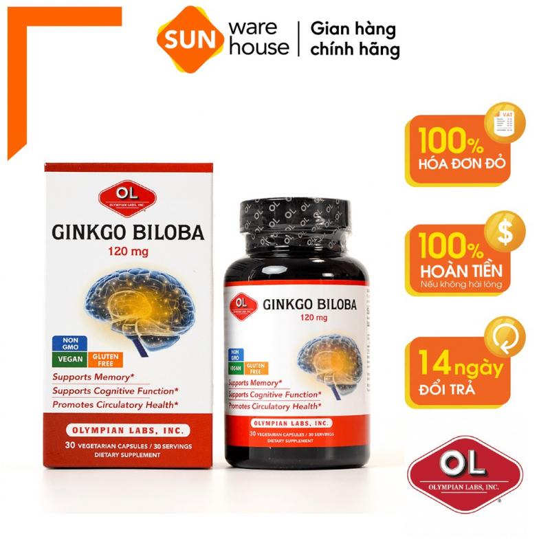 Ginkgo Biloba 120mg của Olympian Labs