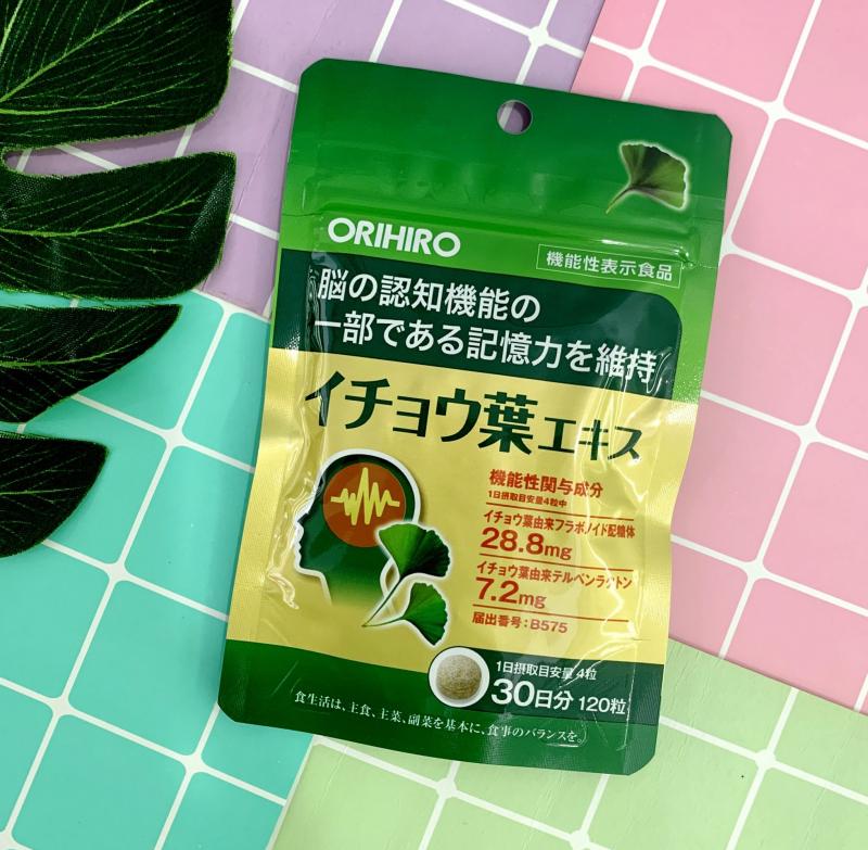 Viên uống bổ não Orihiro Ginkgo Biloba