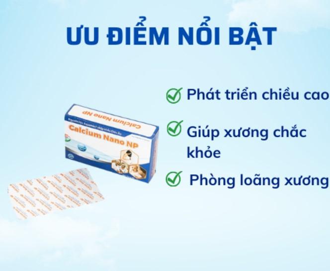 Viên uống bổ sung Calcium Nano NP