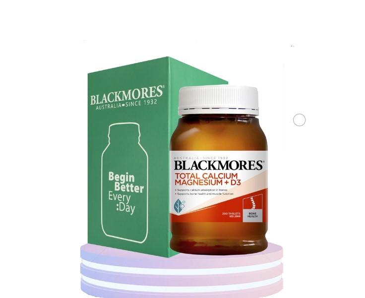 Viên uống Blackmores Total Calcium Magnesium + D3