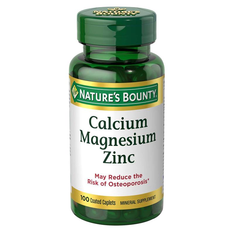 Viên uống Calcium Magnesium Zinc Nature Bounty