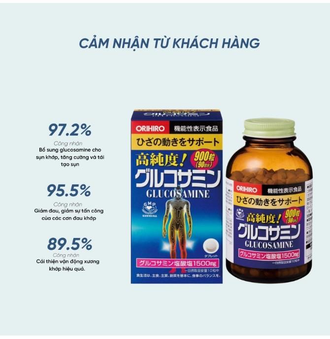 Viên uống bổ sung Glucosamine Orihiro