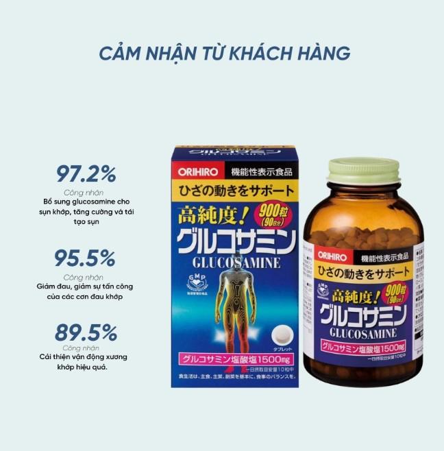 Viên uống bổ sung Glucosamine Orihiro