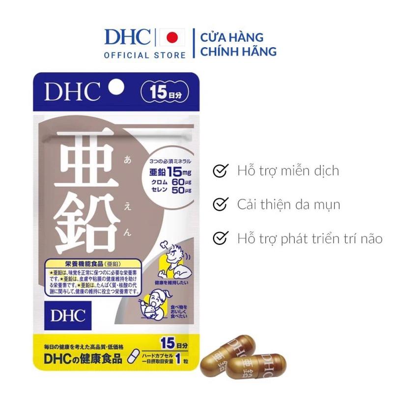 Viên uống bổ sung kẽm DHC giảm mụn, tăng cường miễn dịch