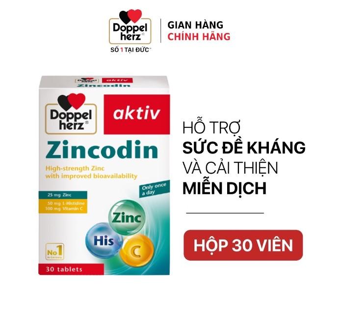 Viên uống bổ sung kẽm và hỗ trợ tăng cường sức đề kháng Doppelherz Zincodin