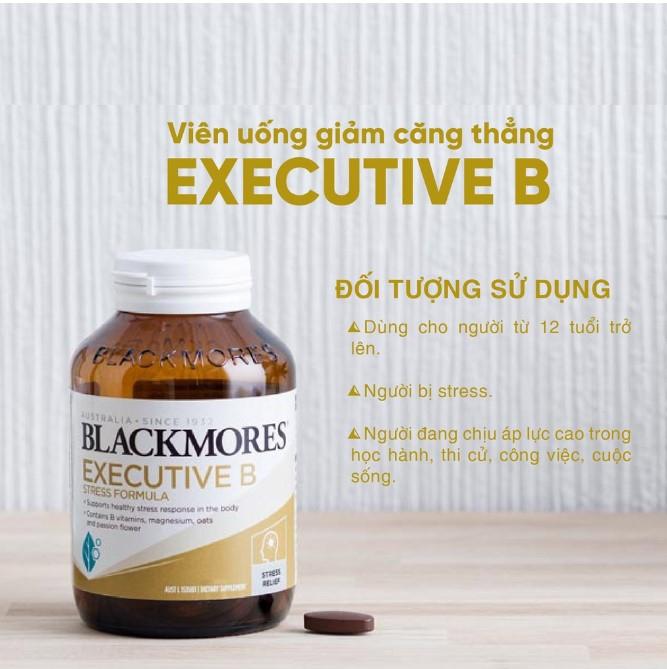 Viên uống bổ sung vitamin B giảm stress Blackmores Executive B Stress Formula