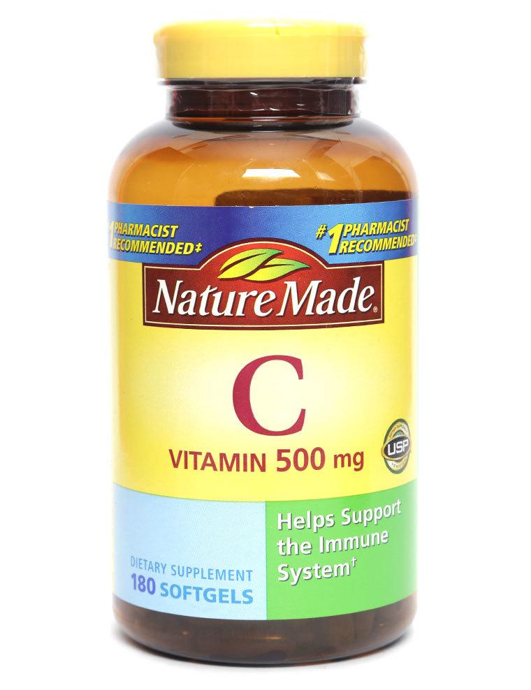 Viên uống bổ sung Vitamin C 1000mg Nature Made 300 viên của Mỹ