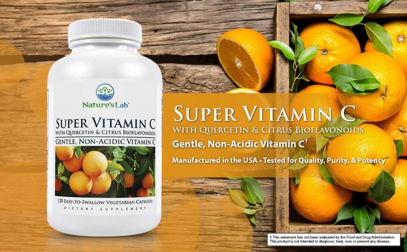 Viên uống bổ sung vitamin C từ Nature's Lab Super Vitamin C 1000mg