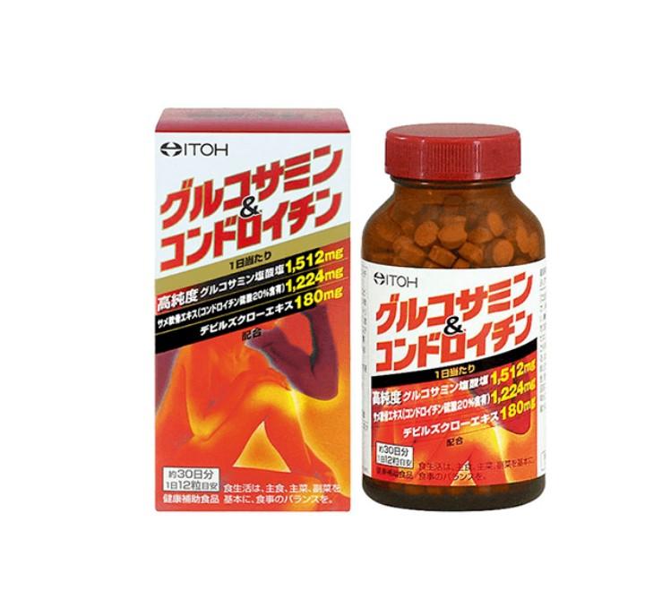 Viên uống bổ sung xương khớp Naris Itoh Glucosamine và Chondroitin