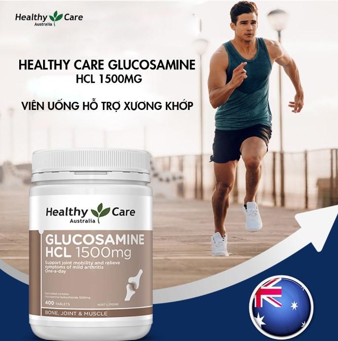 Viên uống bổ xương khớp Healthy Care Glucosamine