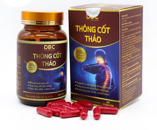 Viên uống bổ xương khớp Thông Cốt Thảo Dược Bảo Châu