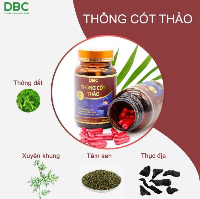 Viên uống bổ xương khớp Thông Cốt Thảo Dược Bảo Châu