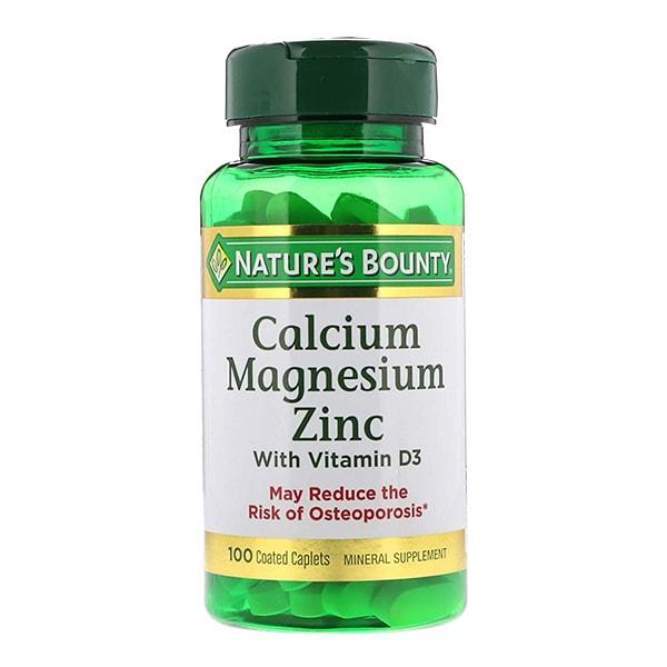 Viên uống Calcium Magnesium Zinc Nature Bounty