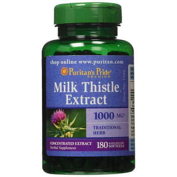 Viên uống cao kế sữa bổ gan, thải độc gan Puritan's Pride Milk Thistle Extract