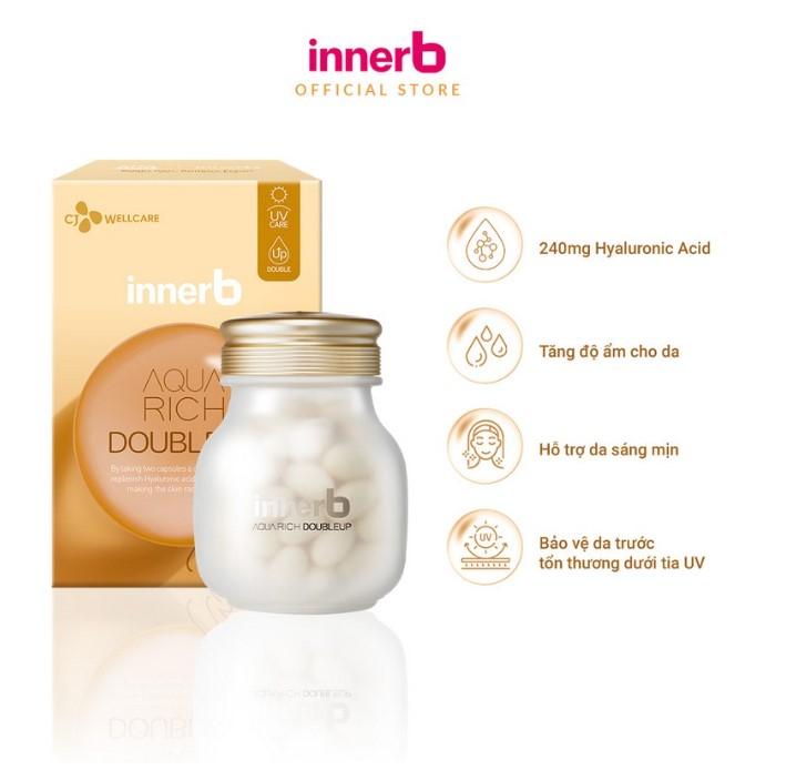 Viên uống cấp ẩm, cấp nước Innerb Aqua Rich Doubleup