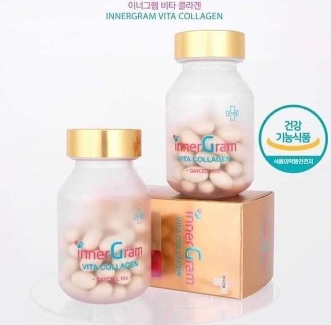 Viên uống cấp nước, cải thiện tình trạng lão hóa da Daycell Inner Gram Vita Collagen